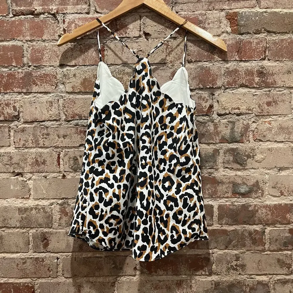 SPRING SALE! J.Crew Scalloped Camisole Racerback Lined Tank Top Size 00‎